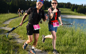 Tan et Marie-Laure à l'Ultra Trail Nice Côte d'Azur ce Weekend