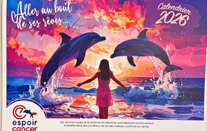 Calendrier 2026 de Espoir Cancer