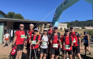 Lisa et les marcheur.se.s font briller le Jocel au Trail déraille de Cublize