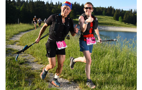 Tan et Marie-Laure à l'Ultra Trail Nice Côte d'Azur ce Weekend