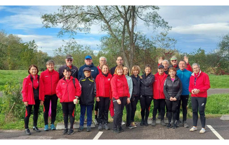 1ère sortie nature marche nordique samedi 28/10