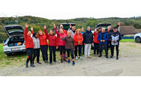 1ere sortie nature de la saison des marcheurs 